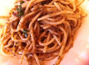 spaghetti colatura